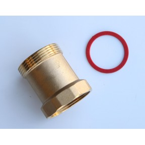 1.1/2"Brass m&f  pump valve asaptor extended